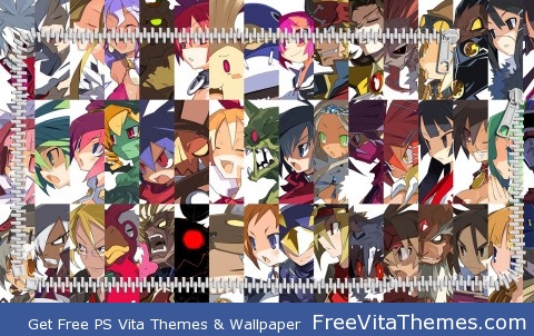 Disgaea Characters PS Vita Wallpaper