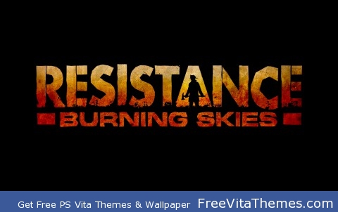 Resistance Burning Skies PS Vita Wallpaper