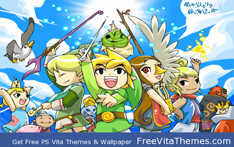 The Legend of Zelda: Wind Waker PS Vita Wallpaper