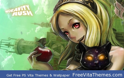 Gravity Rush001 PS Vita Wallpaper