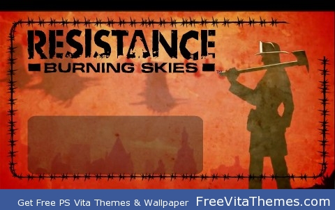 Resistance Buring Skies Wallpaper PS Vita Wallpaper