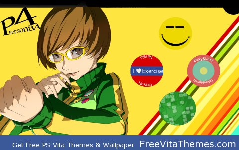 Persona 4 – Chie PS Vita Wallpaper