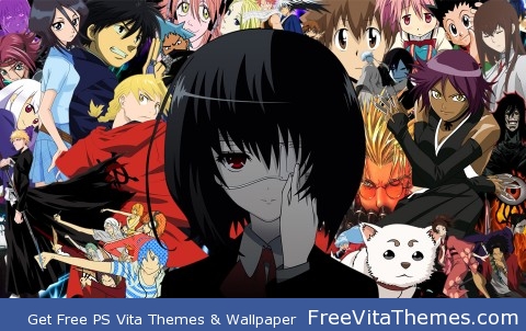 Anime Mix PS Vita Wallpaper