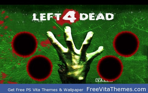 left 4 dead w/buttons PS Vita Wallpaper