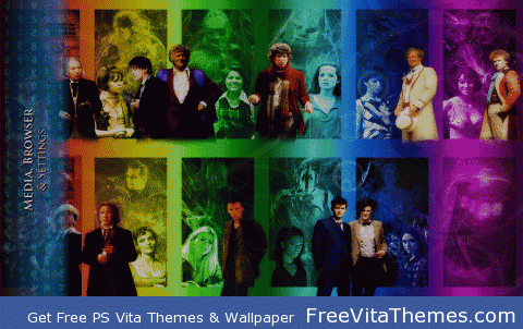 Doctor Who – Media PS Vita Wallpaper