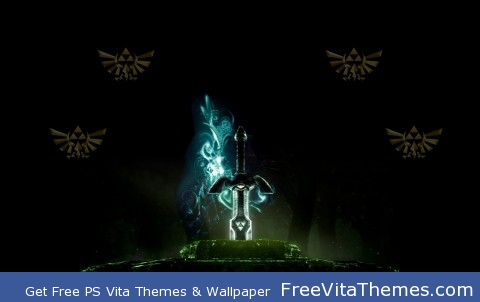 Master Sword at Rest PS Vita Wallpaper