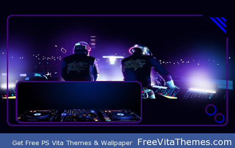 Electro DJ PS Vita Wallpaper