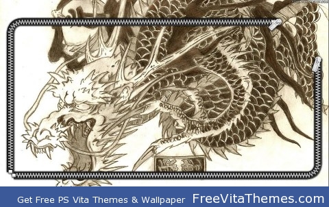 Yakuza Dragon PS Vita Wallpaper