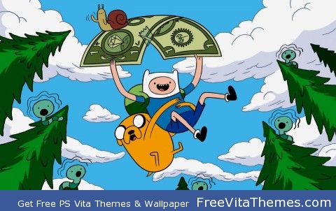 Adventure time PS Vita Wallpaper