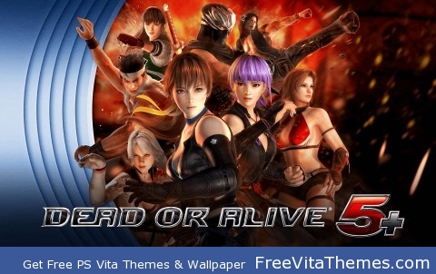 dead or alive 5+ PS Vita Wallpaper
