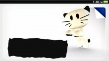 Download neko entertainment cat lockscreen PS Vita Wallpaper