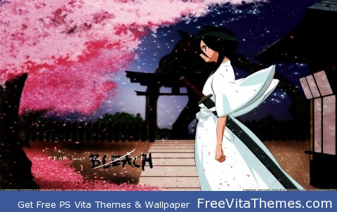 Bleach Rukia 2 PS Vita Wallpaper