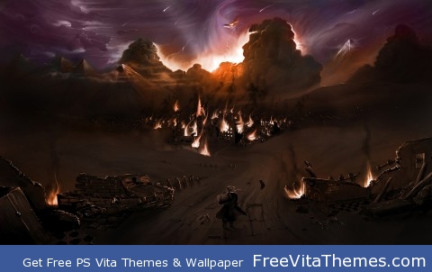 Full Metal Alchemist Ishval PS Vita Wallpaper