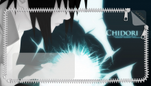 Download sasuke chidori PS Vita Wallpaper