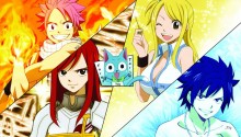 Download Fairy Tail Top.4 Characters PS Vita Wallpaper