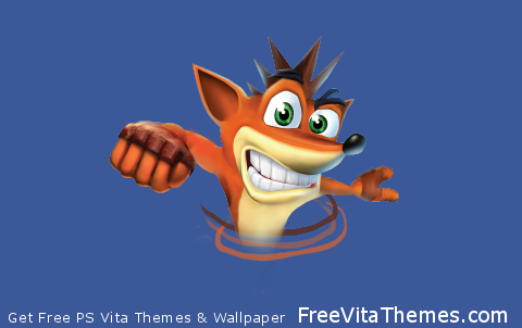 Crash Bandicoot PS Vita Wallpaper
