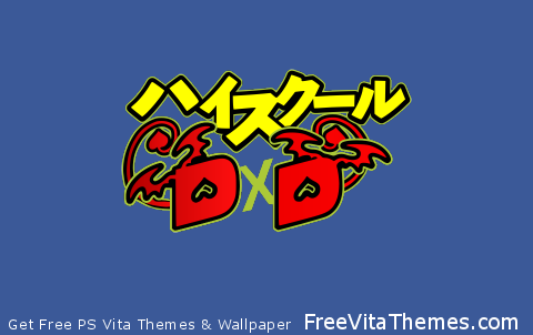 Highschool DxD Logo Transparent PS Vita Wallpaper