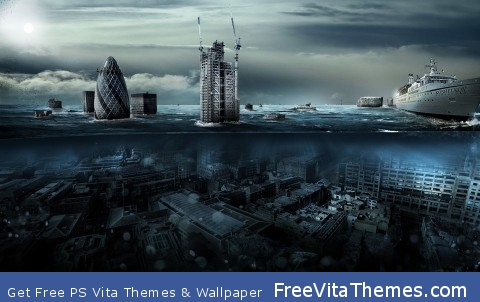 London Under Water PS Vita Wallpaper