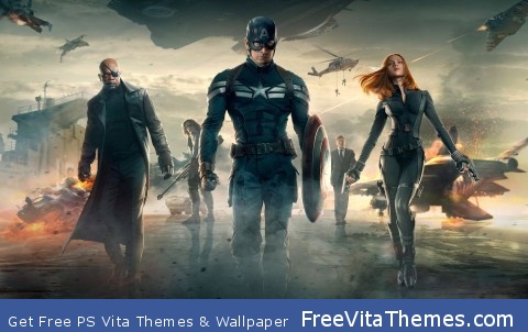Captain America The Winter Soldier PS Vita Wallpaper