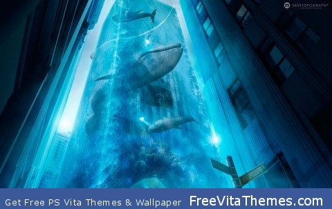 Aqua City PS Vita Wallpaper