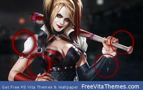 Harley Quinn PS Vita Wallpaper