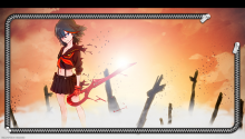 Download Ryuko Kill la Kill Lockscreen Sunlight PS Vita Wallpaper