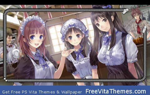Atelier Rorona and Totori LockScreen PS Vita Wallpaper
