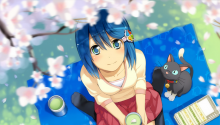 Download Nanami Sakura PS Vita Wallpaper