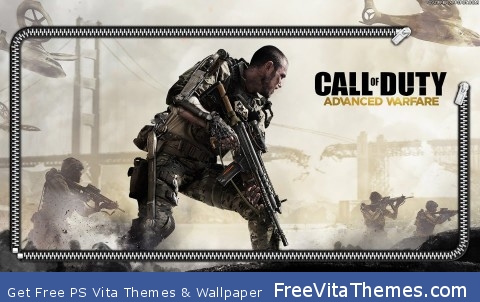 COD Advanced Warfare lockscreen PS Vita Wallpaper