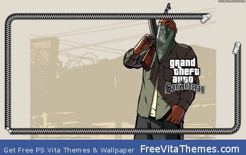GTA SAN ANDREAS GANGSTER PS Vita Wallpaper