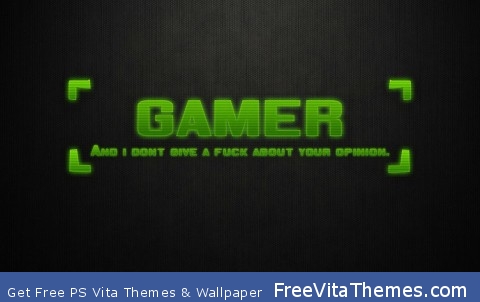 Gamer by Selected PS Vita Wallpaper