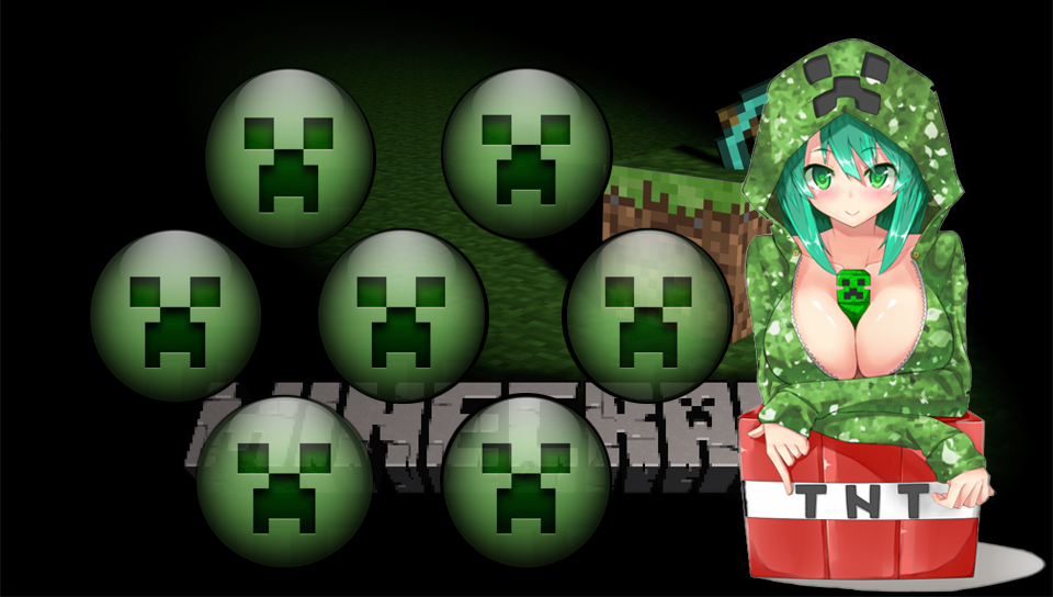 Minecraft Creeper Girl Wallpaper Ps Vita Wallpapers Free Ps Vita Themes And Wallpapers