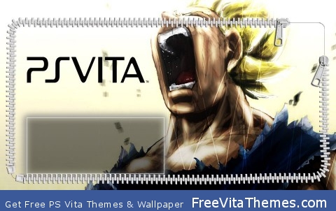 Vegeta PS Vita Wallpaper