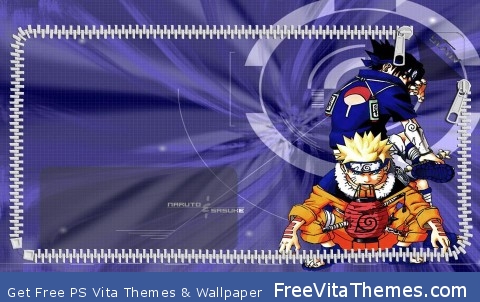 Naruto Sasuke PS Vita Wallpaper