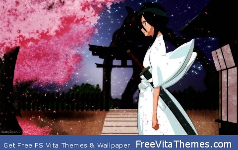 Rukia PS Vita Wallpaper