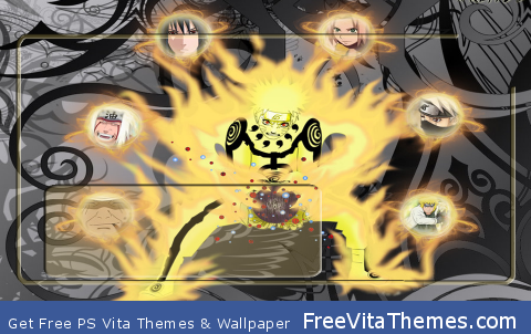 Naruto Bijuu PS Vita Wallpaper