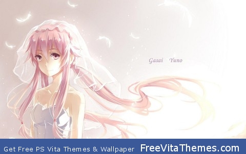 Yuno Gasai PS Vita Wallpaper