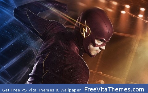 Grant Gustin as Barry Allen In The Flash PS Vita Wallpaper