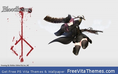 Bloodborne A Hunter is Never Alone normal PS Vita Wallpaper